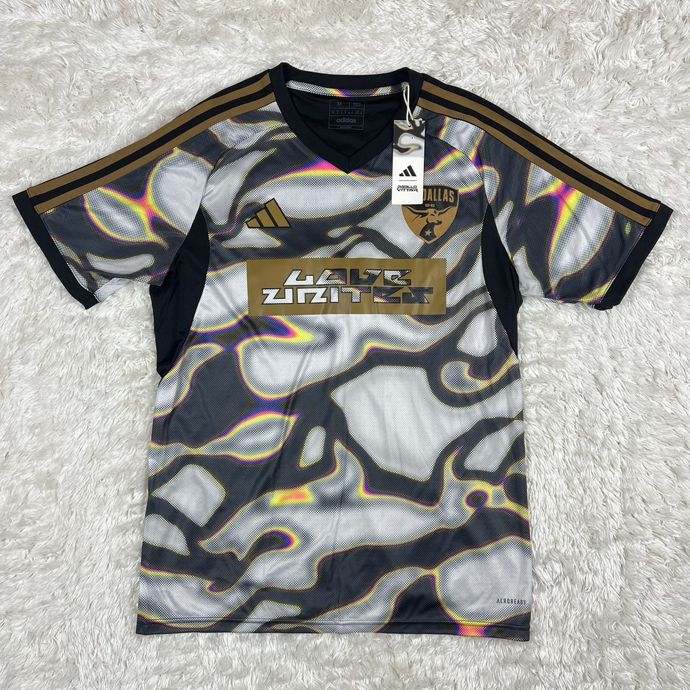 F.C Dallas MLS Jersey New Adidas Pride Pabblo Vittar Love Unites Mens Medium